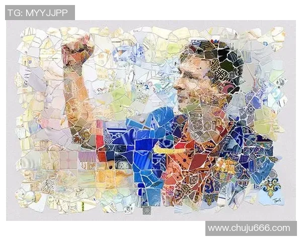 足球明星风采拼贴展现球场魅力与激情的视觉盛宴